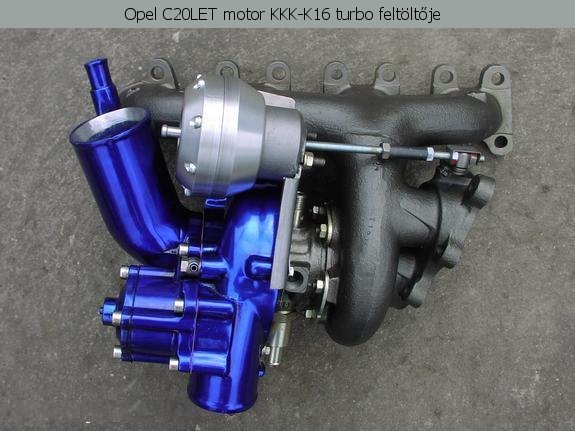 C20LET motor turbo felt�lt�je